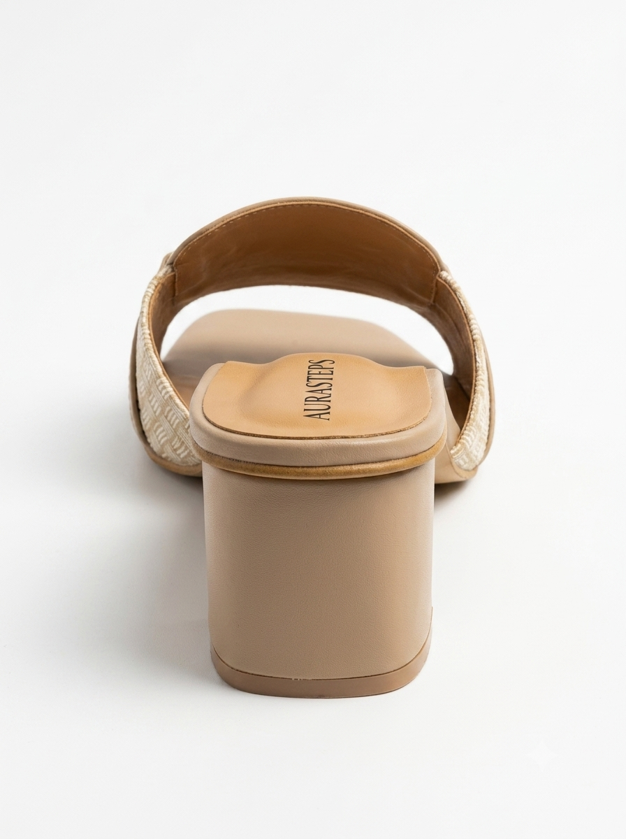 AURASTEPS Camel Classic Horsebit Mules