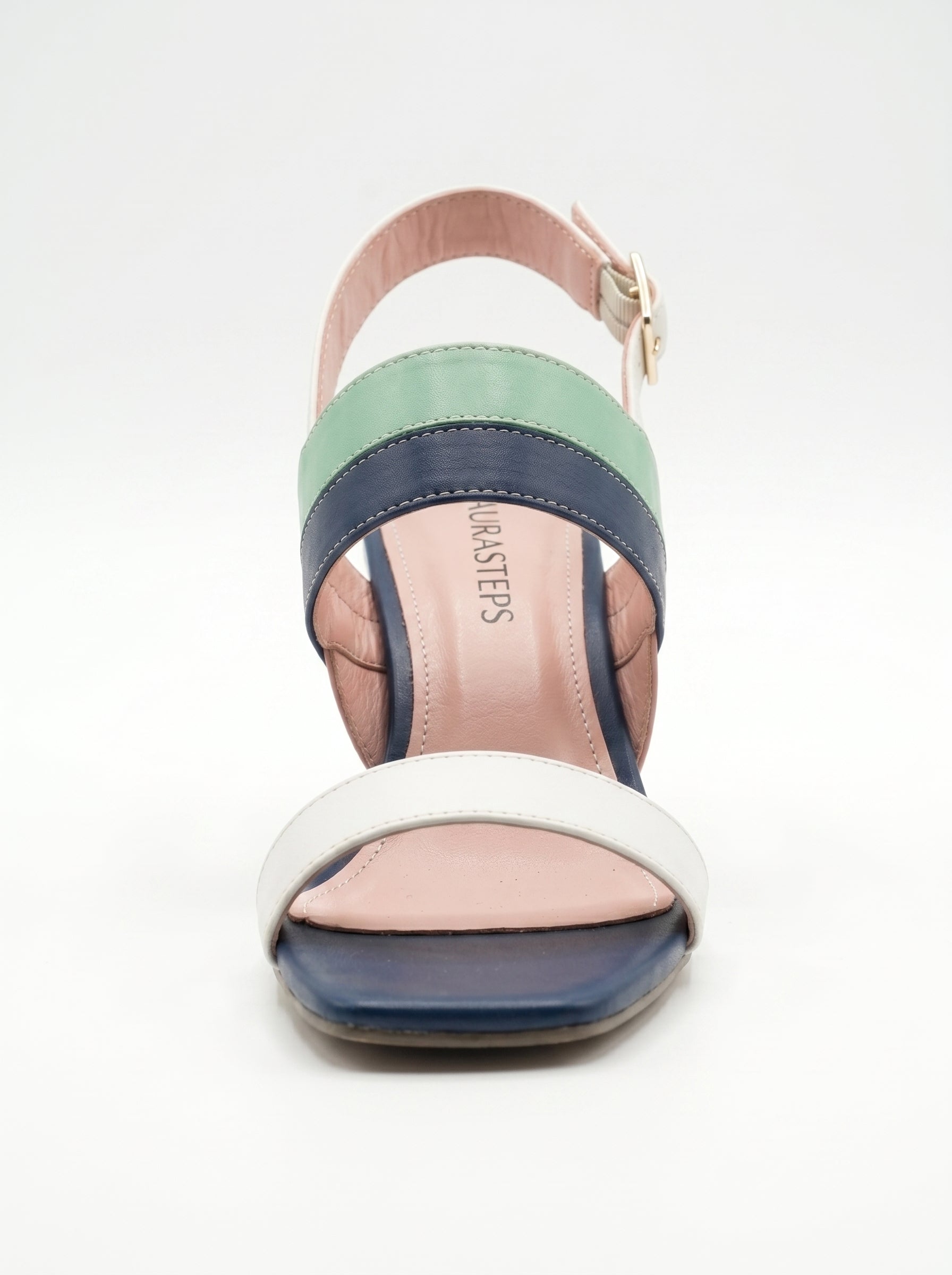 AURASTEPS Pastel Sorbet Block Heels