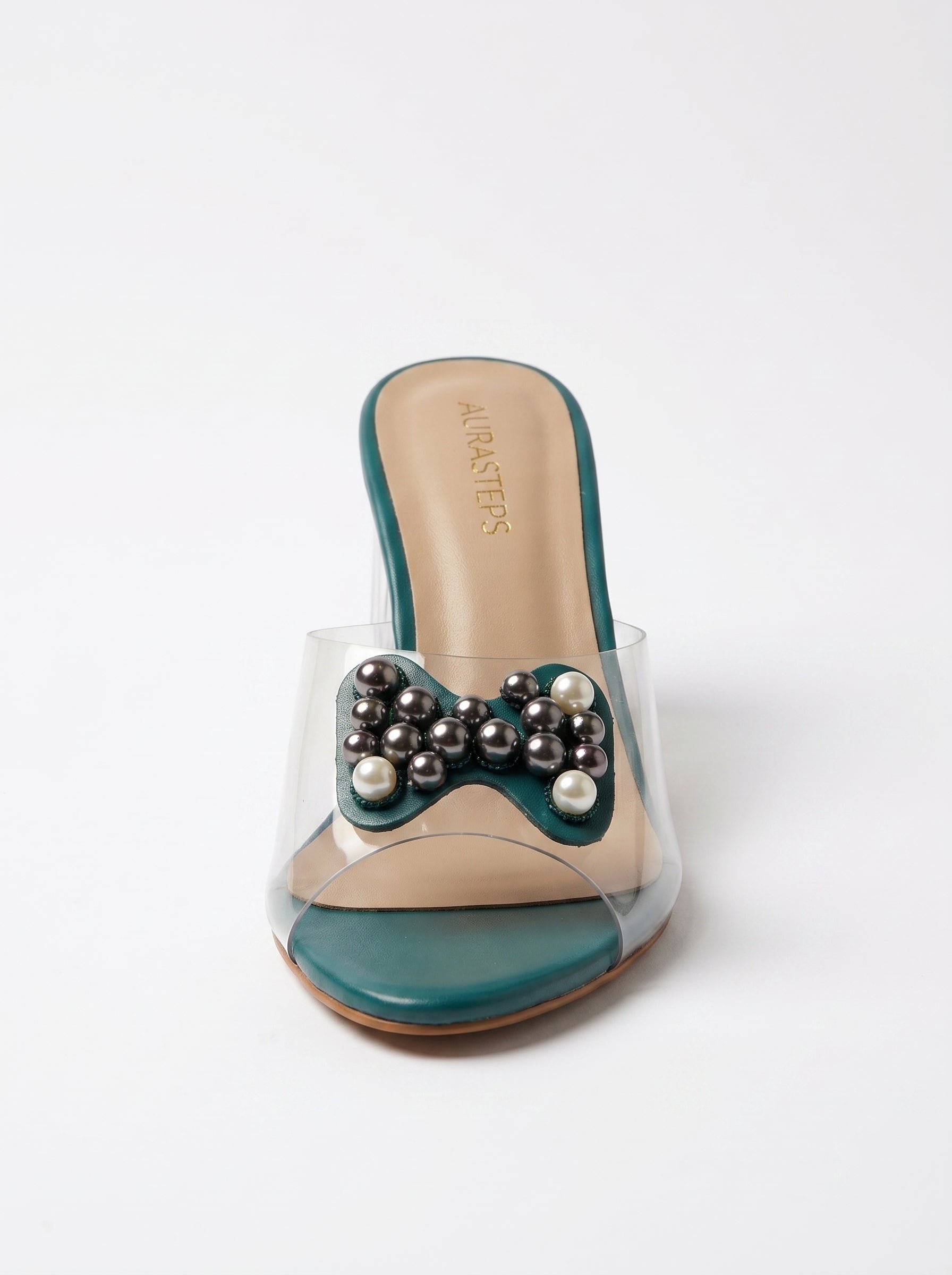 Luna Emerald Mules