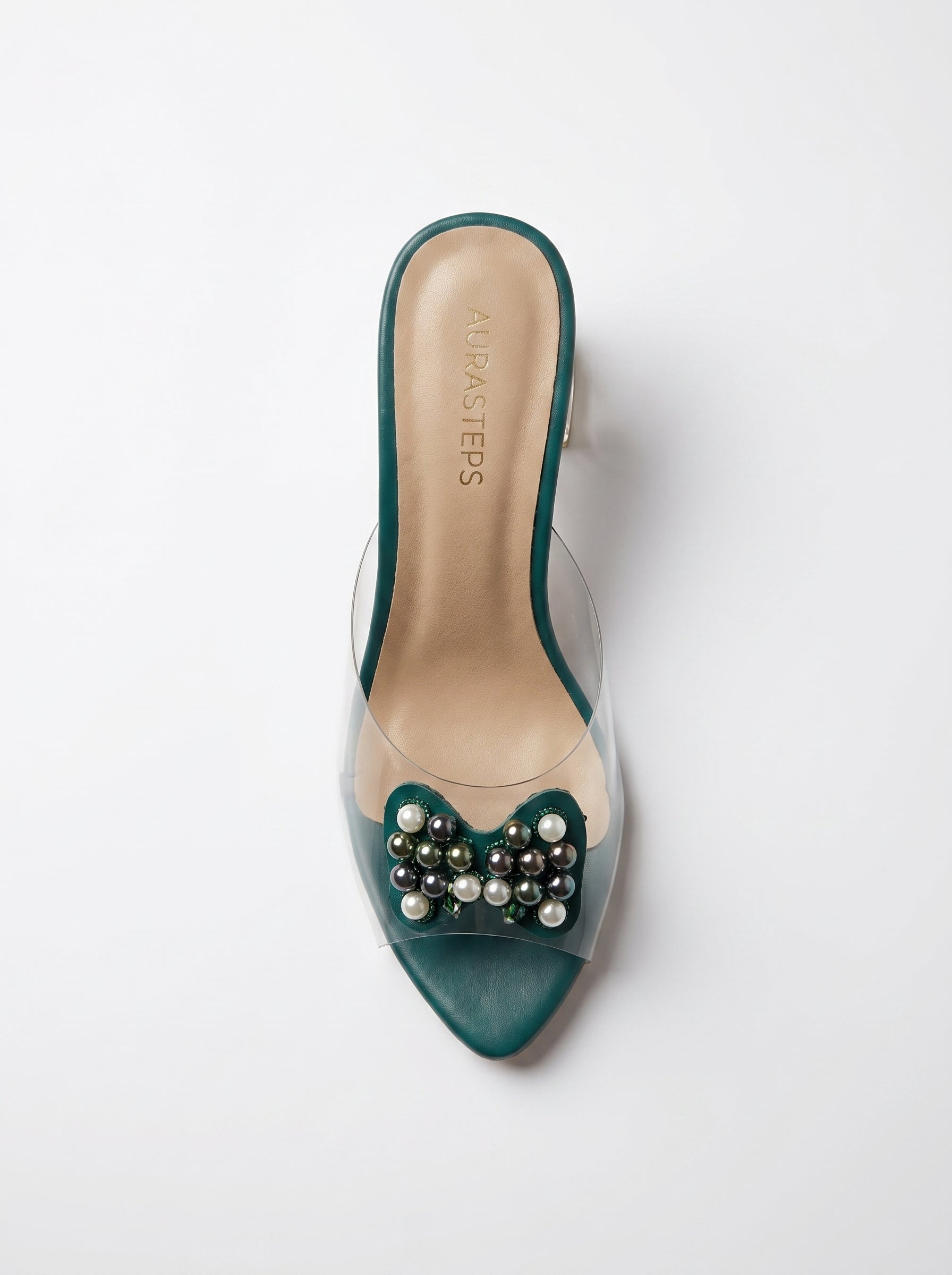Luna Emerald Mules